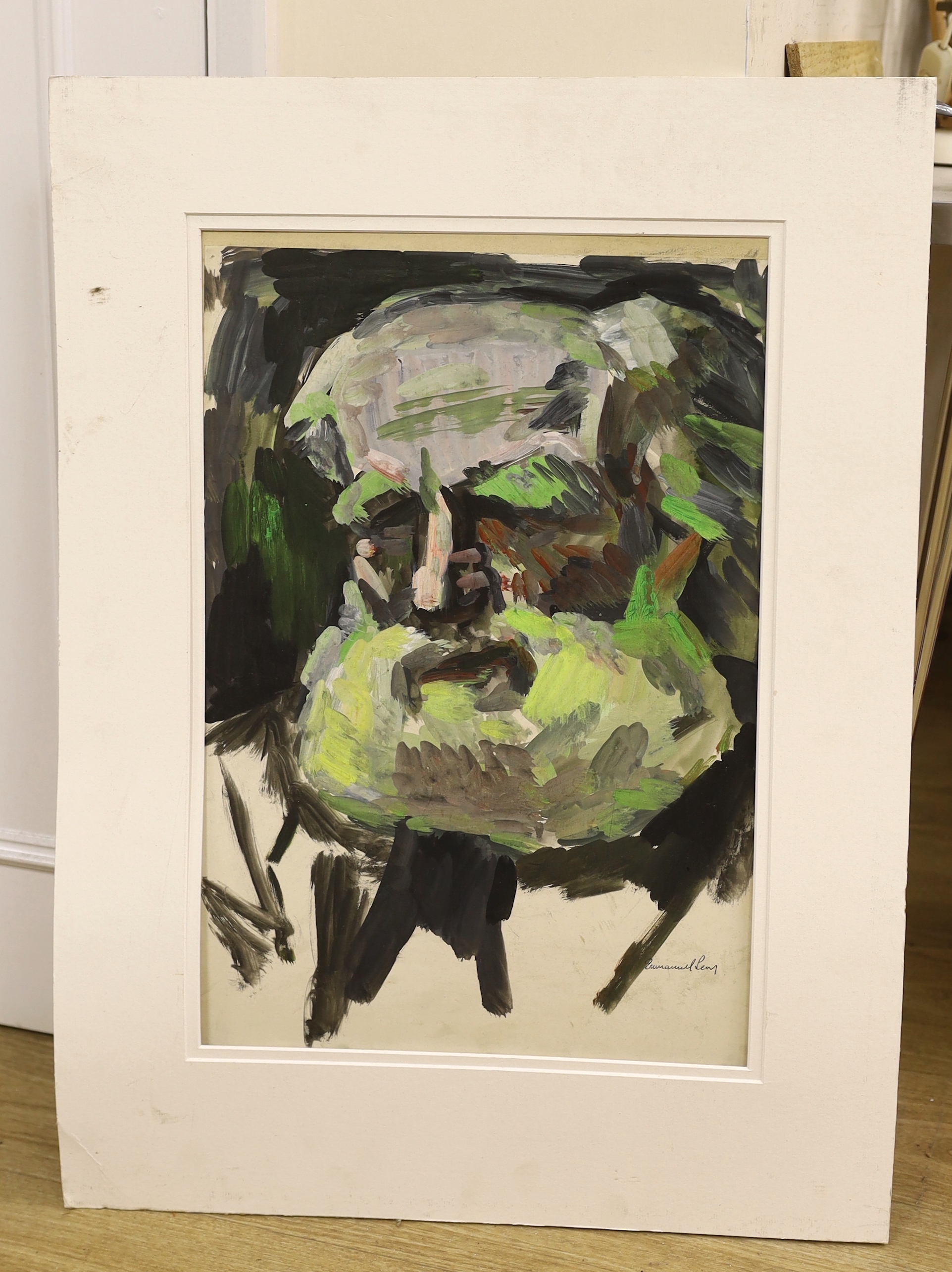 Emanuel Levy (1900-1985), watercolour, untitled, signed, 53 x 37cm